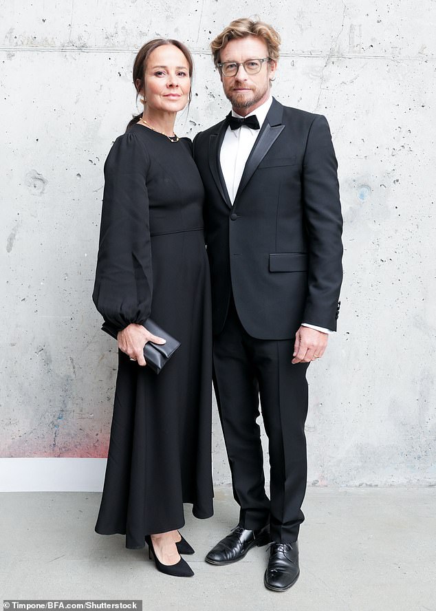 After seven years together, Simon and Rebecca Rigg tied the knot and remained together for 22 years before splitting quietly in 2020. They share three children (Pictured: the pair in 2019)