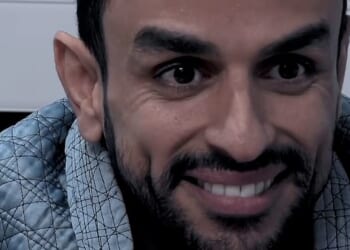 A grinning Mohammed Altaher, 41, an Iraqi national, as he appeared in an episode of 24 Hours in Police Custody about his crimes titled 'The Predator'
