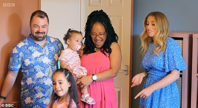 Stacey Solomon and the team headed to Milton Keynes, where they met Bianca and Ollie Parej, as well as their five children