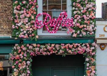 Around 20 squatters were believed to have broken into Raffles on Kings Road in Chelsea