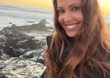 Shannon Elizabeth reportedly earned around $1.2 million in her first week joining the XXX platform OnlyFans, which keeps a hefty 20 percent commission (pictured April 19)