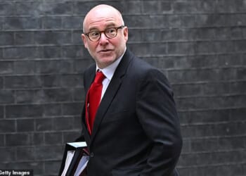 The Mail on Sunday can reveal that Lord Hermer (pictured), who was accused of pursuing a ‘witch hunt’ against British troops, and his wife were given land and two large barns in an affluent corner of West Sussex in March 2019 by his wife’s parents