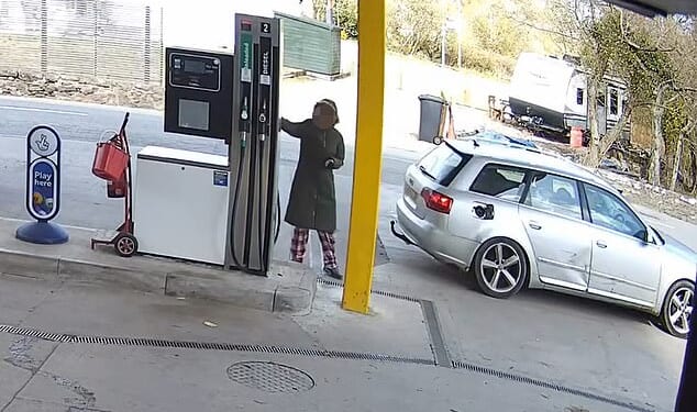 North Wales Police last week released footage of a pyjama-clad woman who is wanted on alleged petrol thefts in Gwynedd