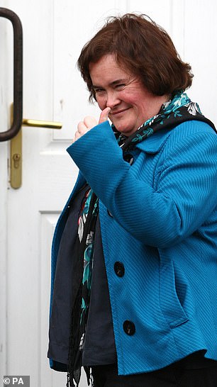 The Scottish singer unveiled her latest new look (pictured as she was in 2010)