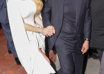 Sydney Sweeney clung to boyfriend Scooter Braun on Tuesday night after the Euphoria premiere in Los Angeles