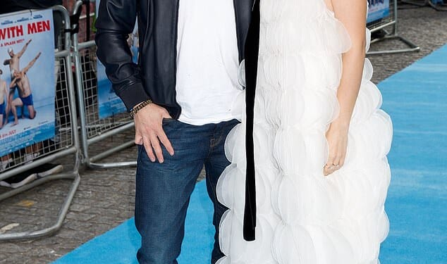 Tom Hardy and his wife Charlotte Riley. Some suggest that his decision to step away from work is so that he can spend more time with his family