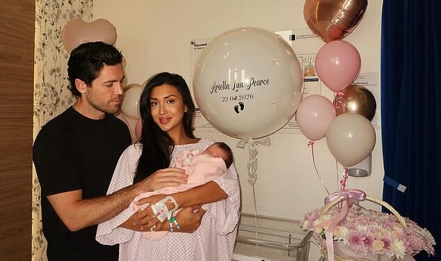 TOWIE star Tom Pearce has welcomed his first child with his wife, he announced in an update on Friday