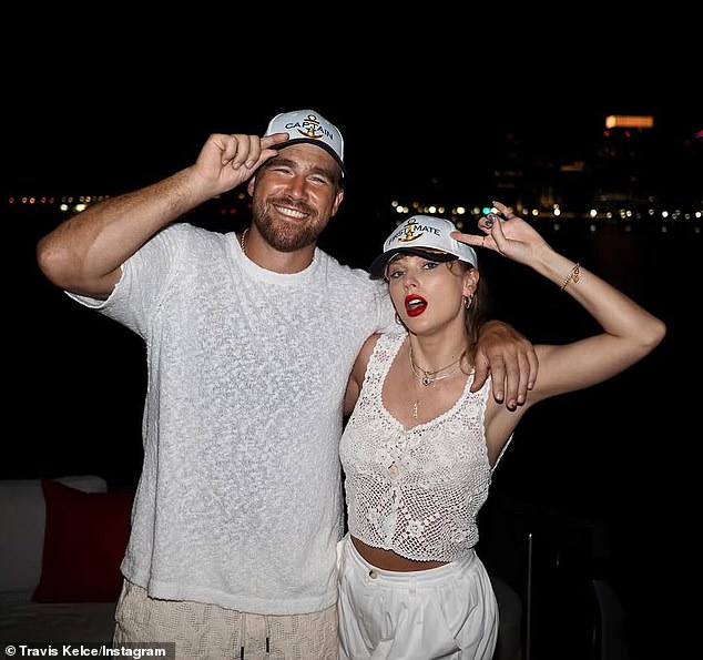 The singer and the Kansas City Chiefs tight end are said to be 'disappointed' that the information has leaked