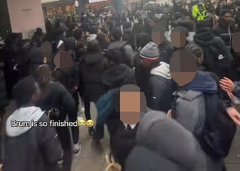 BIRMINGHAM: On Friday, youths gathered in Birmingham city centre where they ran through the streets, terrorised shops and brawled