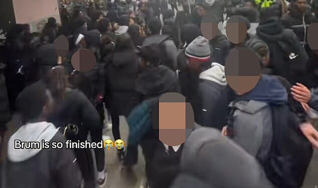 BIRMINGHAM: On Friday, youths gathered in Birmingham city centre where they ran through the streets, terrorised shops and brawled