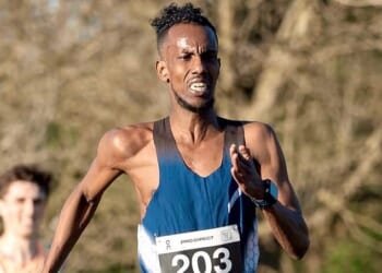 Abdinasir Elmi, 26, is accused of sexually assaulting the lone 18-year-old girl in Bournemouth last year