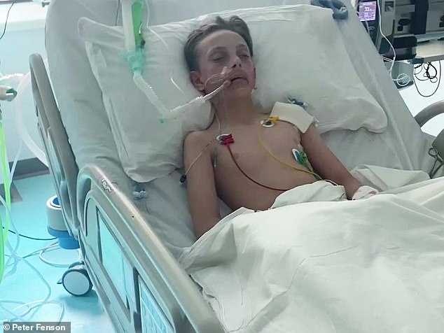 But the schoolboy was put into an induced coma after smoking a spice vape and spent months having to learn how to walk again