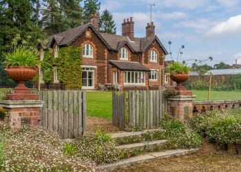 Edward and his wife Sophie had wanted to stay in Wood Farm, where Andrew is holed up, for their regular Easter break but were forced to stay in the Gardens House (pictured) on King Charles ¿ Sandringham estate