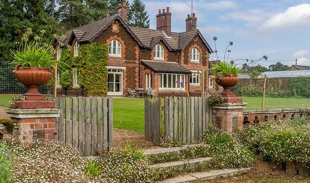 Edward and his wife Sophie had wanted to stay in Wood Farm, where Andrew is holed up, for their regular Easter break but were forced to stay in the Gardens House (pictured) on King Charles ¿ Sandringham estate