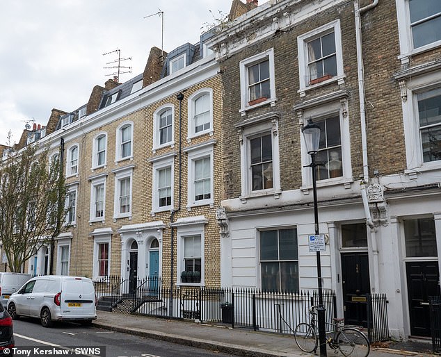 Pictured: The road in Chelsea where Mr Halbritter has owned his property for 43 years