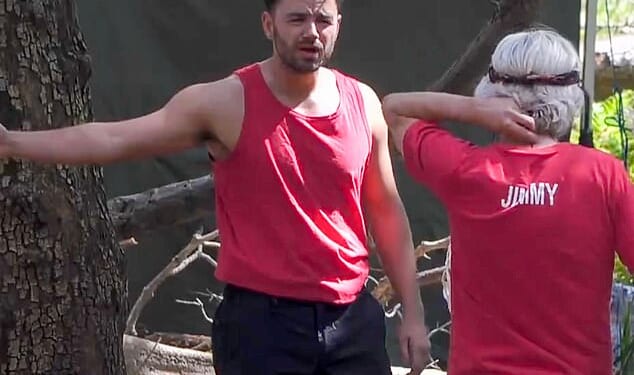 Adam Thomas confronts Jimmy Bullard on I'm A Celebrity... Get Me Out Of Here