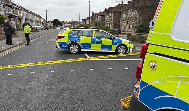 Three schools plunged into lockdown as police launch manhunt for gunman following shooting