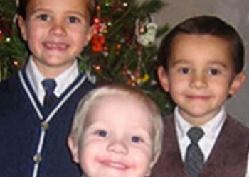 Nine-year-old Andrew, seven-year-old Alexander, and five-year-old Tanner vanished after they went to their father's house for Thanksgiving in 2010