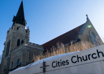 Since January, Cities Church in St. Paul, Minnesota, has been the target of protesters blowing air horns, screaming at church members and holding up obscene signs. They doubled down on their harassment efforts on Easter Sunday.