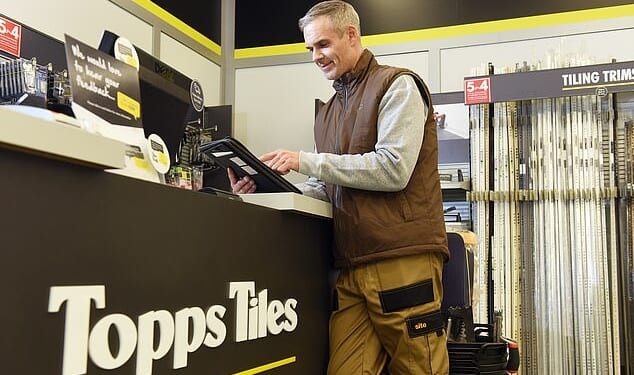 Closures: Topps Tiles has blamed government and macro-driven cost inflation for its decision to shut 23 shops across Britain