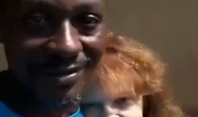 Janet Fordham is pictured with her boyfriend Daniel 'Kofi' Anyapong in Ghana. He was driving the car when she was killed