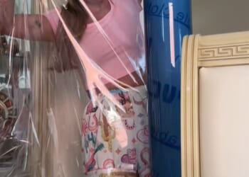 Under the hashtag #travellertok, hundreds of traveller women across the UK and Ireland are sharing videos of their pristine homes as well as their top cleaning tips - including wrapping all their furniture in plastic