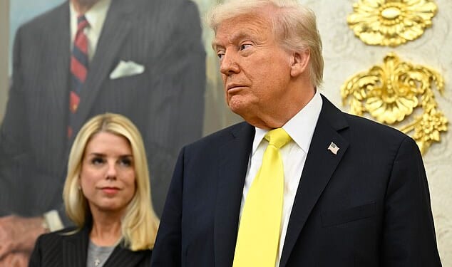 Donald Trump has talked about firing Attorney General Pam Bondi over her mishandling of the 'Epstein files'