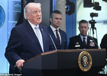 President Donald Trump lauded the operation to rescue two downed US service members in Iran over the weekend. 'God was watching us,' Trump said of the miraculous operation