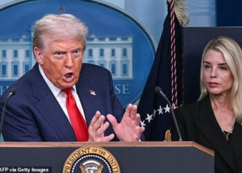 President Donald Trump issued his latest warning to Iran on Saturday morning, demanding they open the Strait of Hormuz