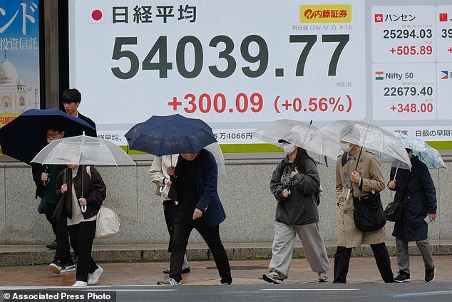 Trump has been under growing pressure to end the war that has been pushing up the cost of gasoline, food and other goods. The price of Brent crude, the international standard, is up more than 40% since the start of the war