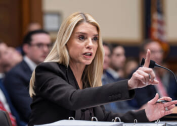 Trump pushes out Pam Bondi, as political problems mount at home