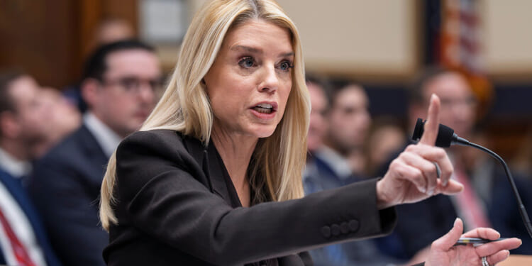 Trump pushes out Pam Bondi, as political problems mount at home