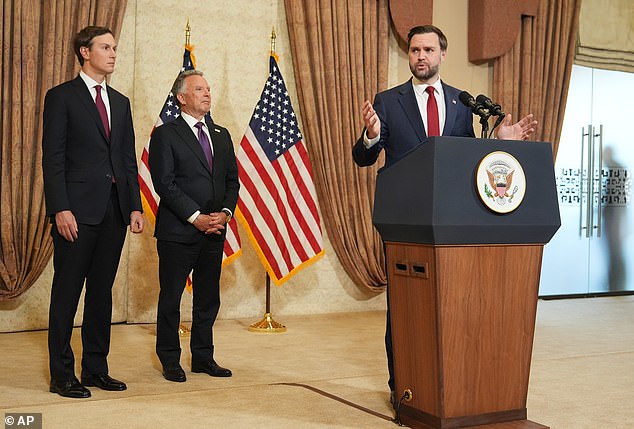 Vice President JD Vance traveled to Islamabad, Pakistan with Special Envoys Jared Kushner and Steve Witkoff for the peace talks. The vice president is now said to believe a deal remains on the table