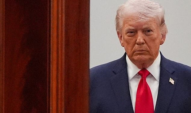 President Donald Trump argued on Sunday that the Iranian people want the US to unleash its military power on the country