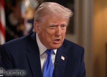 President Donald Trump claimed Democrats helped 'radicalize' the gunman who opened fire at the White House Correspondents' Dinner