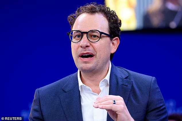 Anthropic has sparked alarm by revealing an AI that has been deemed too dangerous to release to the public. Pictured: Anthropic CEO and co-founder Dario Amodei