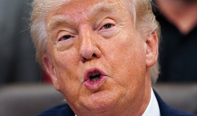 President Donald Trump said Iran cannot 'blackmail' the US after threatening to close the Strait of Hormuz again