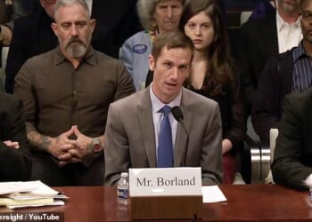 One of the central cases featured in the film involves Air Force veteran Dylan Borland, who testified before Congress in 2025 about encountering a 100-foot triangular craft near Langley Air Force Base in Virginia while stationed there