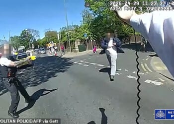 Police had to taser the knifeman in Golders Green after two Jewish people were stabbed in the terror attack. Both are now in a stable condition