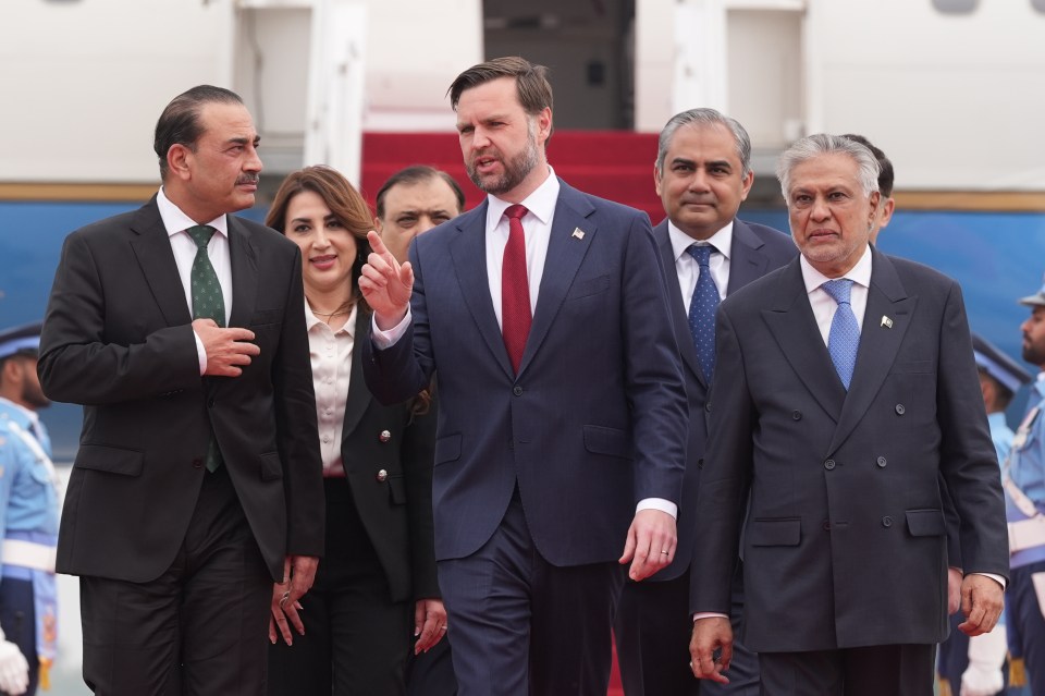 U.S. Vice President JD Vance Leads U.S. Delegation In Peace Talks With Iran In Pakistan