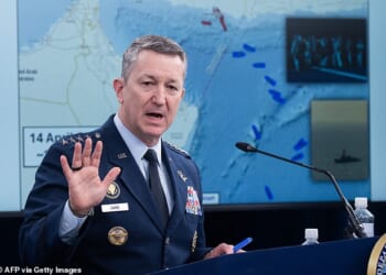 General Dan Caine announced on Thursday that the US military will actively pursue and board ships with ties to Iran or the country's illicit oil trade, according to US officials who spoke with The Wall Street Journal
