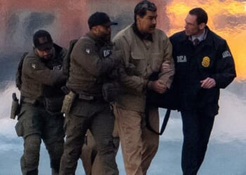 Captured Venezuelan President Nicolas Maduro is escorted in Manhattan for an initial appearance to face U.S. federal charges including narco-terrorism, conspiracy, drug trafficking, money laundering and others on January 5, 2026