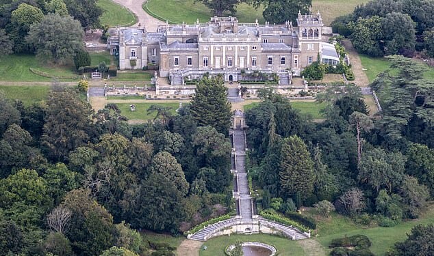 Locals of the village Barham, Ipswich, have called for the July event - set to take place at the Grade II listed Georgian manor, Shrubland Hall (pictured) - to be cancelled