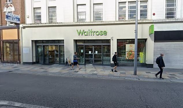 Shop assistant Walker Smith, 54, was approached by a customer in a Waitrose store in Clapham Junction, south London , who told him someone had filled a shopping bag with Easter eggs