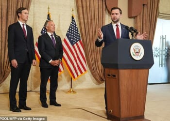 US Vice President JD Vance was expected to lead the US side, but Mr Trump said he would 'not be rushed into making a bad deal'
