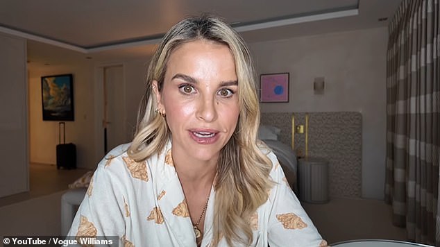 After miscarrying before conceiving their second child, Vogue said they had further heartache last year when she went for a 12-week scan, only to be told the embryo hadn't grown