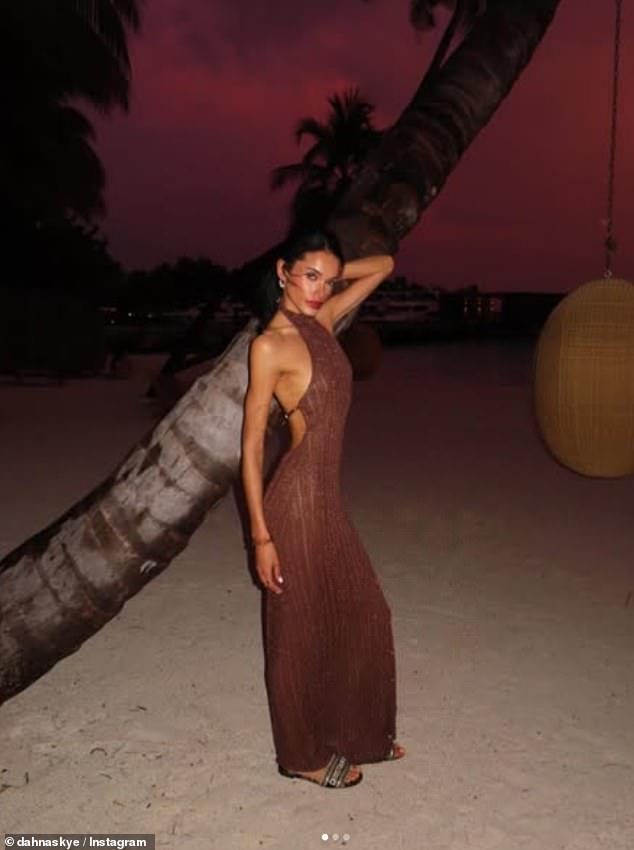Dahna is a fashion model at London based agency TDA - The Diversity Agency - and her Instagram is full of stunning images of her in her bikini taken in stunning locations