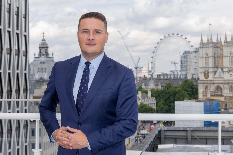 Noa Hoffman, Sun Political Correspondent, stands on a balcony overlooking the London Eye and Westminster Abbey.