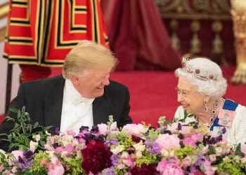 Donald Trump was left impressed by Queen Elizabeth's diplomacy during his time with her