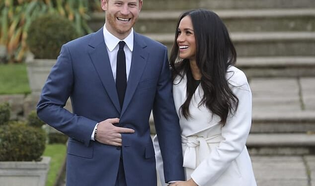 On the same day as their engagement was announced, Harry and Meghan appeared for the formal engagement photographs in the garden of Kensington Palace